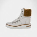 Hermès Flocon Leather Lace-Up Boots Rugged Sophistication Timeless Craftsmanship