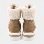Hermès Flocon Shearling Snow Boots Luxe Warmth Winter-Ready Elegance