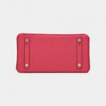 Hermès Framboise Togo Birkin 25 Palladium Hardware