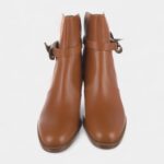 Hermès Frenchie Leather Boots Confident Sophistication