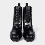 Hermès Funk Leather Combat Boots Bold Style Meets Exceptional Craftsmanship