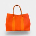 Hermès Garden Party Cloth Tote Elegance Multicolour Handbag