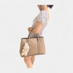 Hermès Garden Party Cloth Tote in Grey Bag