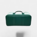 Hermès Garden Party Green Leather Tote Bag