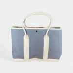 Hermès Garden Party Leather Tote in Blue Elegance Bag