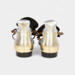 Hermès Garden Sandals Metallic Palladium Hardware 37
