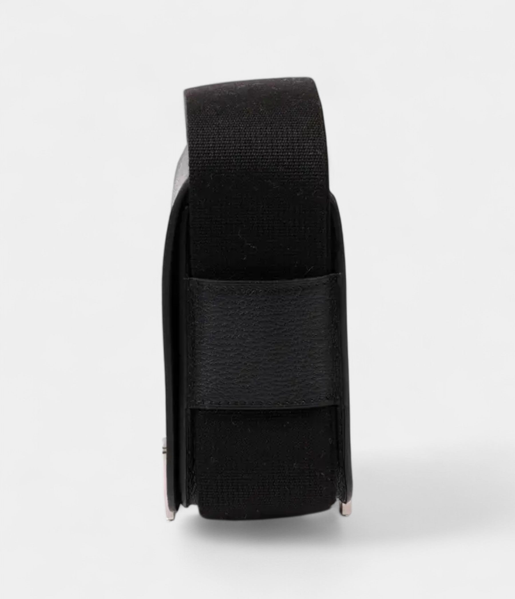 Hermès Geta Black Leather Crossbody Bag