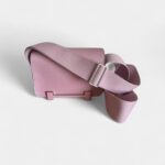 Hermès Geta Crossbody Bag in Pink Leather