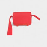 Hermès Geta Handbag in Red Leather