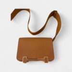 Hermès Geta Leather Crossbody Bag