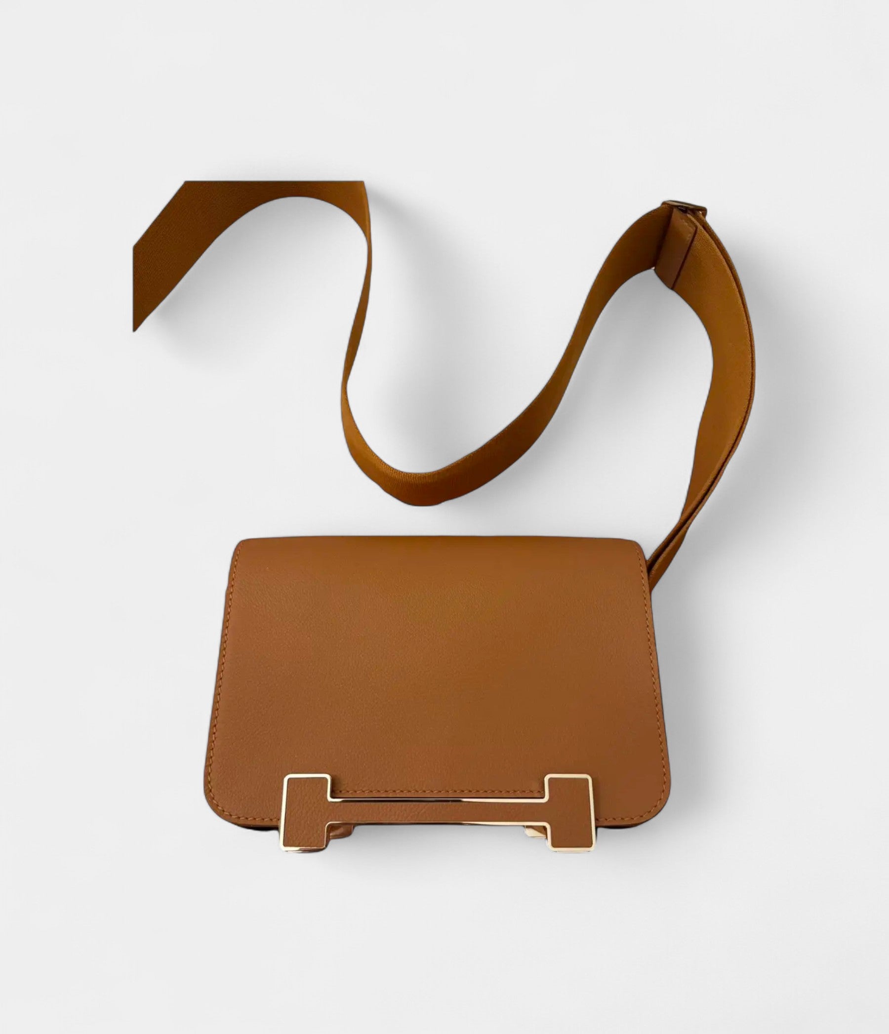 Hermès Geta Leather Crossbody Bag