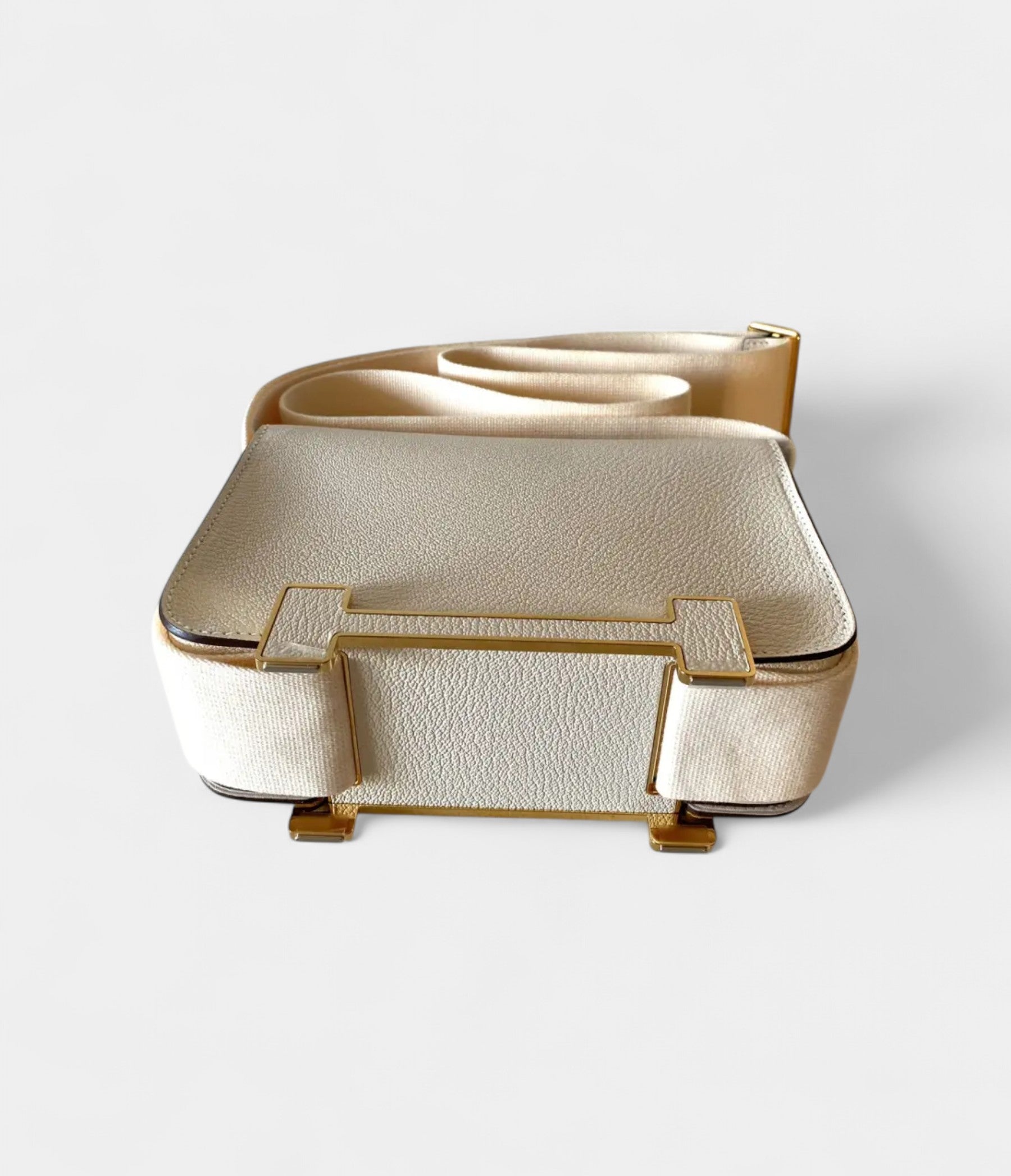 Hermès Geta Leather Handbag