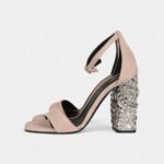 Hermès Glam 105 Sandals Beige Suede 38