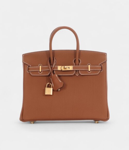 Hermès Gold Togo Birkin 25 Gold Hardware