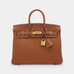 Hermès Gold Togo Birkin 25 Gold Hardware