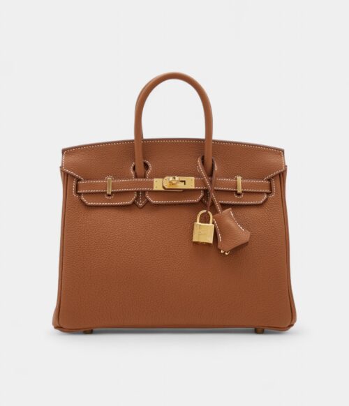 Hermès Gold Togo Birkin 25 Gold Hardware