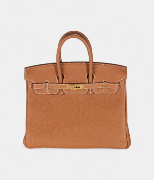 Hermès Gold Togo Birkin 25 Gold Hardware