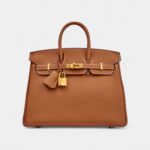 Hermès Gold Togo Birkin 25 Gold Hardware