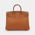Hermès Gold Togo Birkin 25 Palladium Hardware