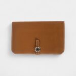 Hermès Gold Togo Dogon Duo Wallet
