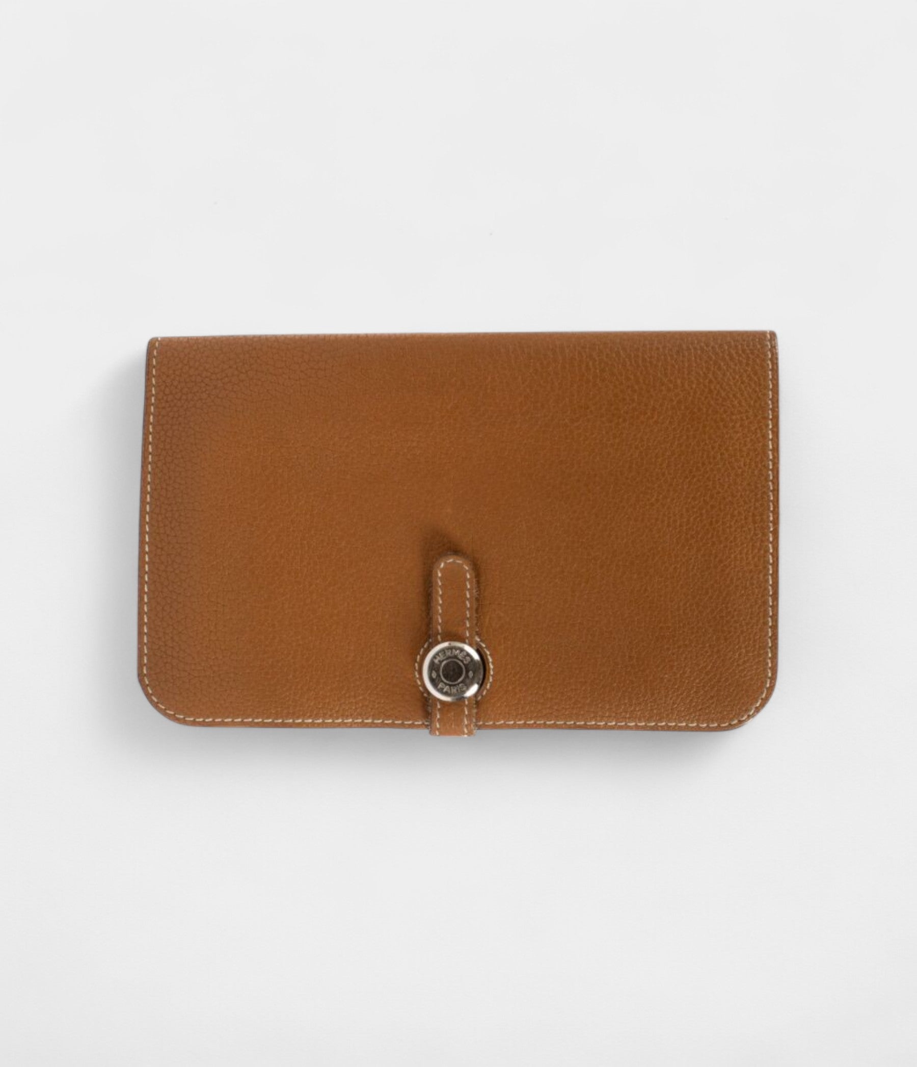 Hermès Gold Togo Dogon Duo Wallet