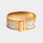Hermès Grand Apparat Hinged Bracelet Orfèvre Jaune