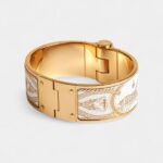 Hermès Grand Apparat Hinged Bracelet Orfèvre Jaune
