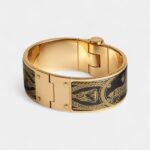 Hermès Grand Apparat Hinged Bracelet Orfèvre Jaune