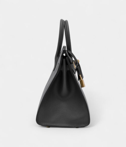 Hermès Graphite Madame Birkin 25 Sellier Gold Hardware