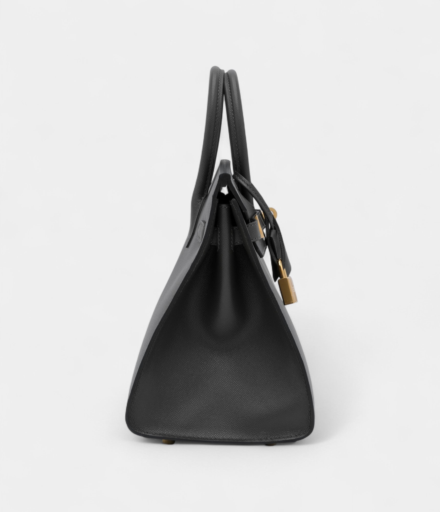 Hermès Graphite Madame Birkin 25 Sellier Gold Hardware