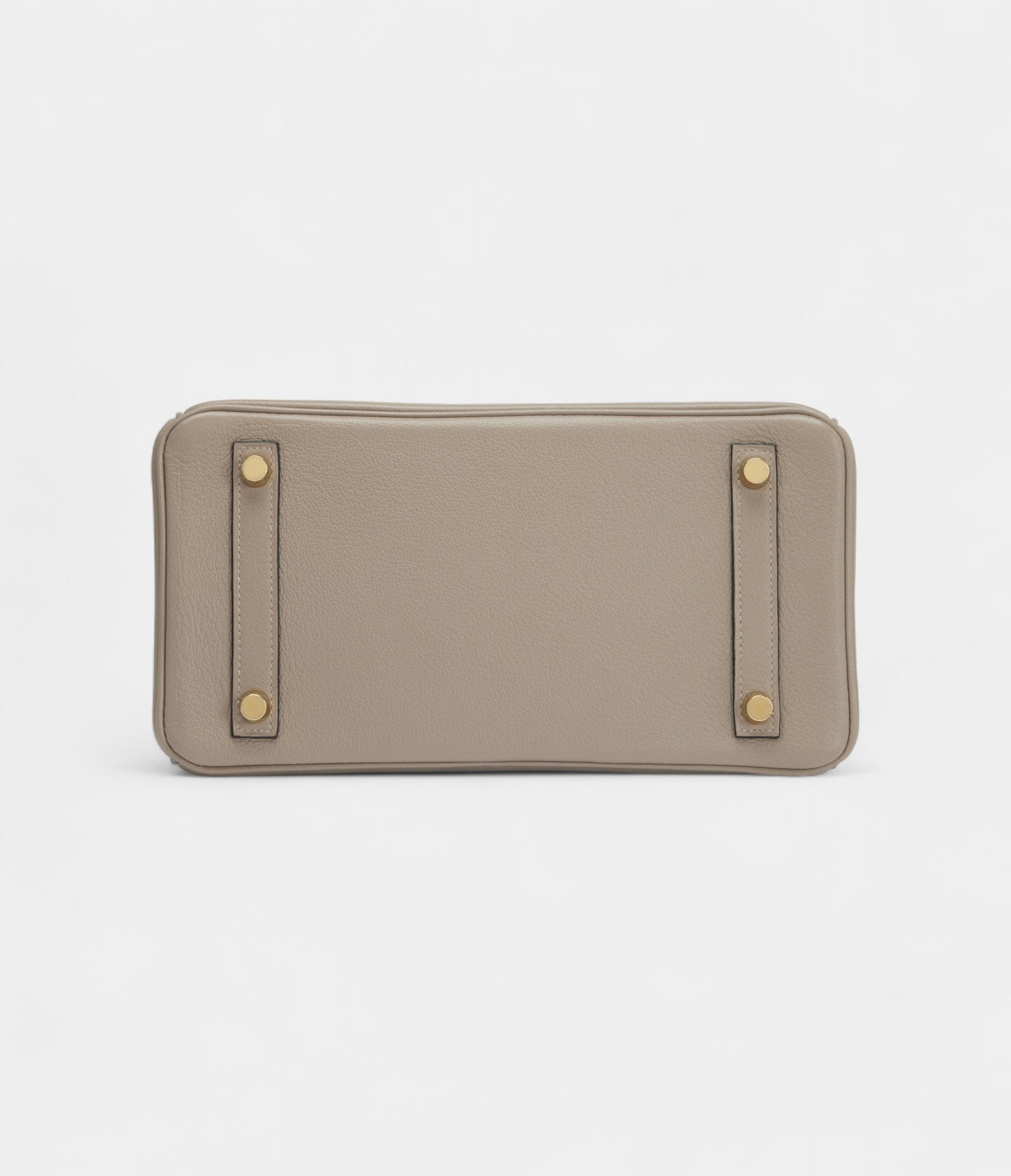 Hermès Gris Asphalt Novillo Birkin 25 Gold Hardware