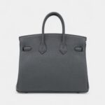 Hermès Gris Misty Togo Birkin 25 Permabrass Hardware