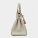 Hermès Gris Perle Togo Birkin 25 Gold Hardware