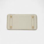 Hermès Gris Perle Togo Birkin 25 Gold Hardware