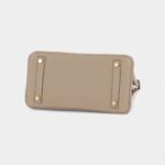 Hermès Gris Tourterelle Togo Birkin 25 Gold Hardware