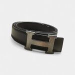 Hermès H Brown Leather Belt Timeless Luxury with a Bold Signature