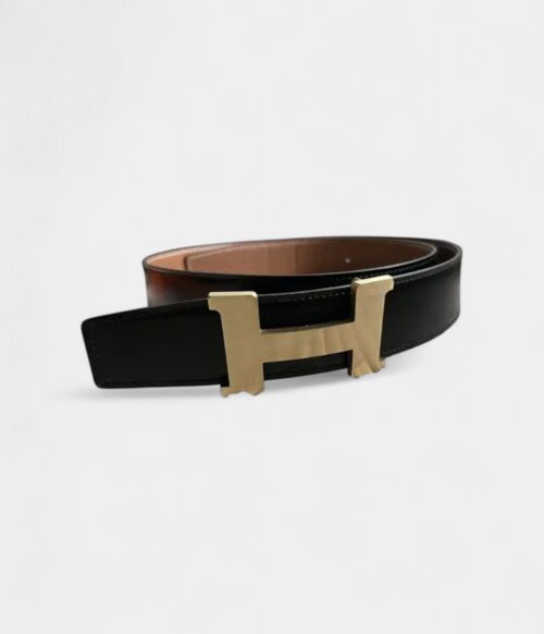 Hermès H Leather Belt Signature Sophistication in Every Detail