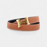 Hermès H Leather Belt