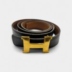 Hermès H Leather Belt A Timeless Symbol of Refinement