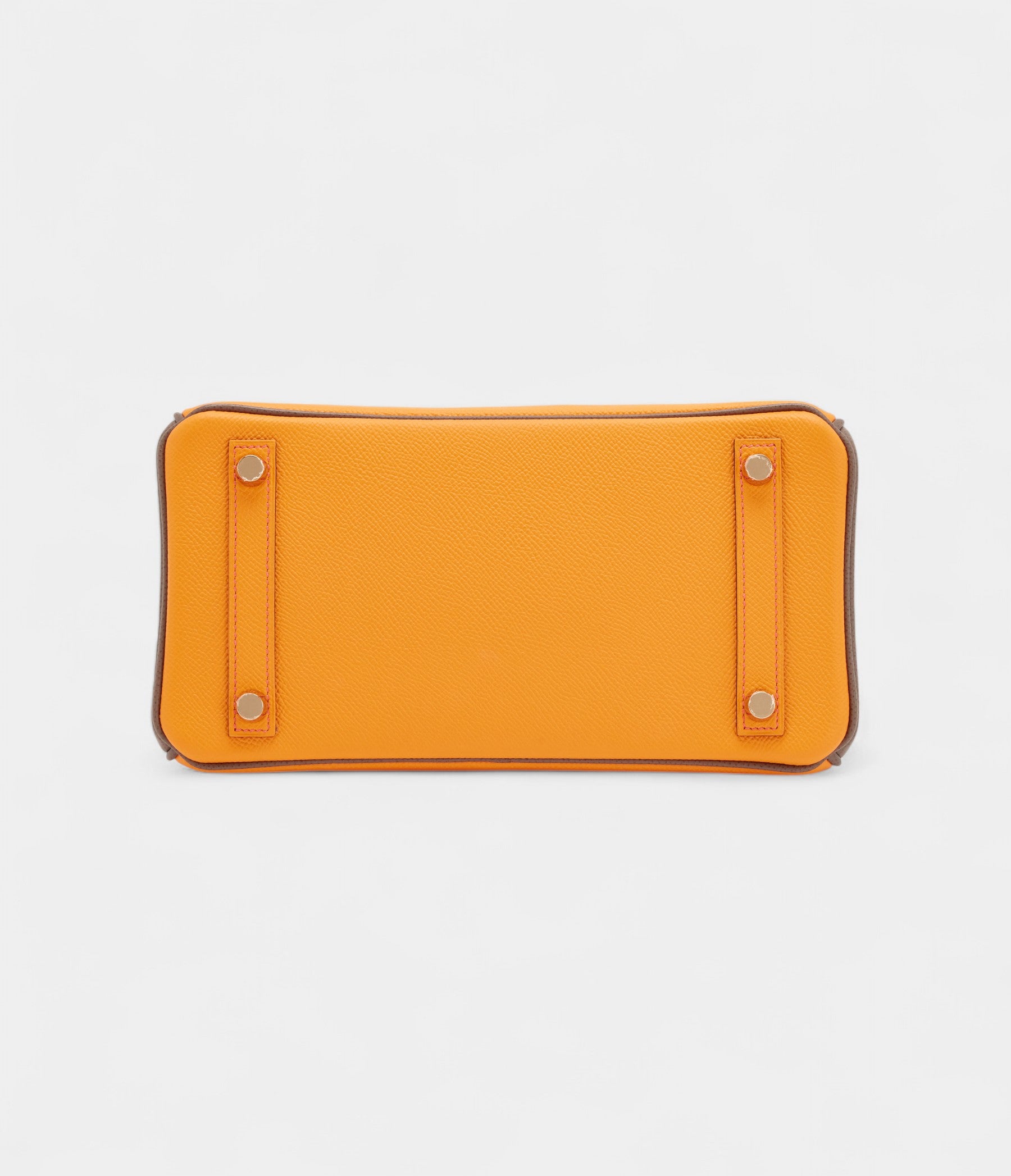 Hermès Jaune D'Or and Etain Bi-Color Epsom Birkin 25 Gold Hardware