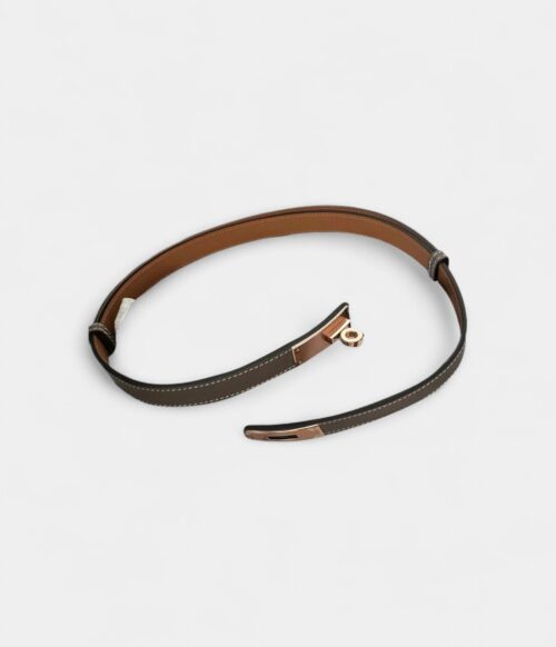Hermes Kelly Ecru Leather Belt
