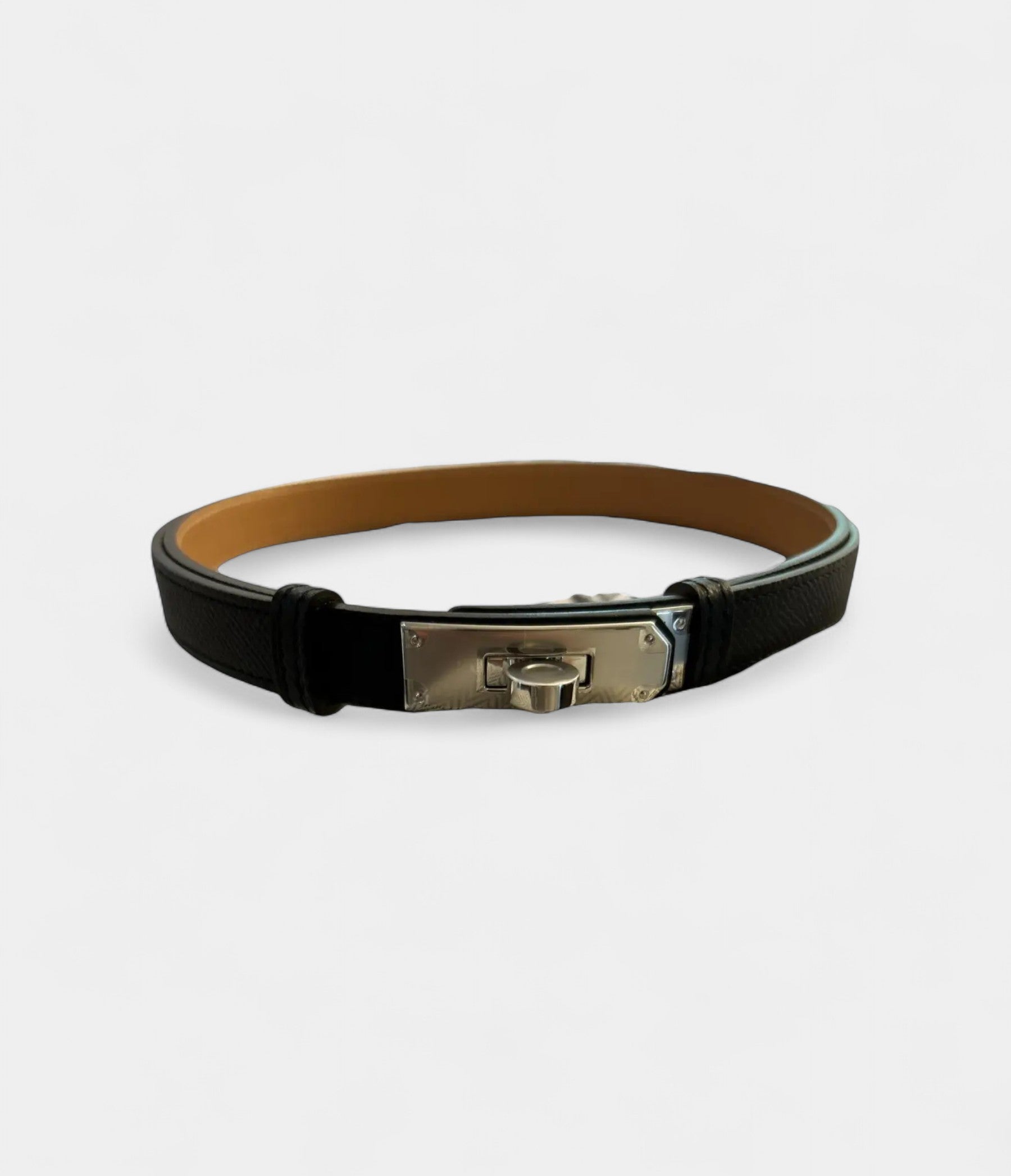 Hermès Kelly Leather Belt Iconic Style in a Timeless Silhouette