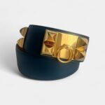 Hermès Kelly Leather Belt Timeless Grace in a Signature Design