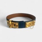 Hermès Kelly Leather Belt Timeless Grace in a Signature Design