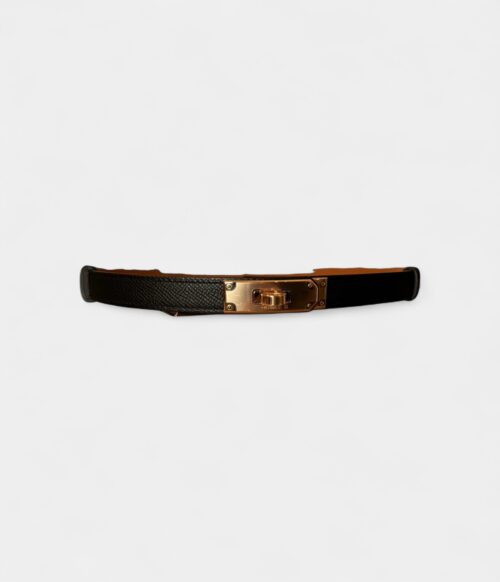 Hermès Kelly Leather Belt A Timeless Emblem of Elegance