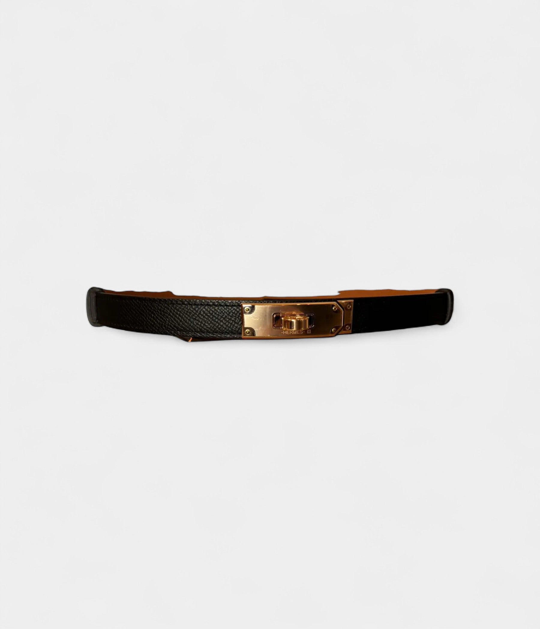 Hermès Kelly Leather Belt A Timeless Emblem of Elegance