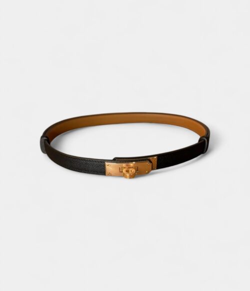 Hermès Kelly Leather Belt A Timeless Emblem of Elegance