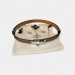 Hermès Kelly Leather Belt in Grey Understated Elegance, Redefined