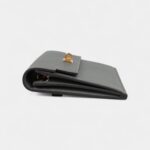 Hermès Kelly Pocket Long Wallet Gris Meyer Madame Gold Hardware