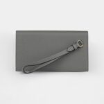 Hermès Kelly Pocket Long Wallet Gris Meyer Madame Gold Hardware